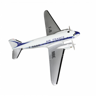 Maquette d'avion AIR FRANCE Boeing 727 en métal laqué su…