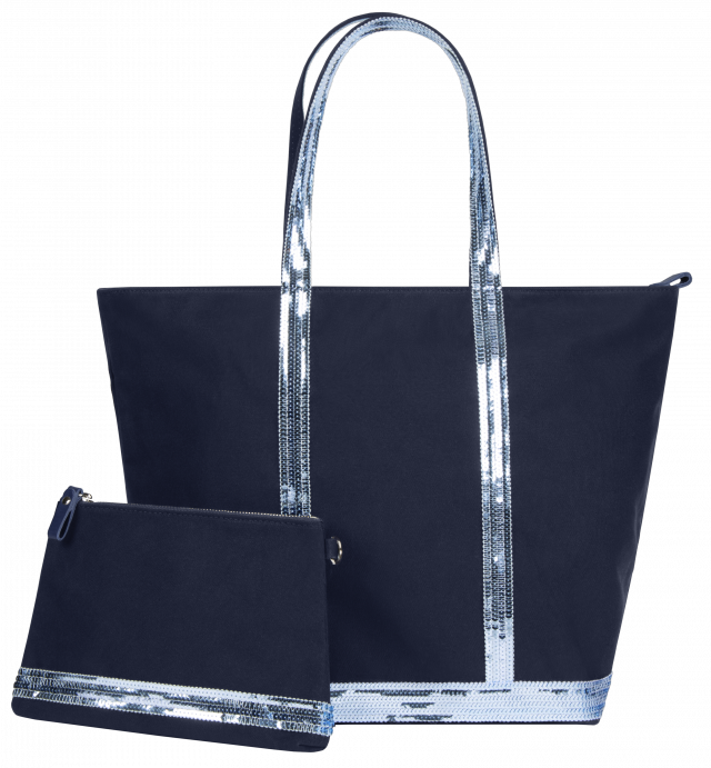 Vanessa Bruno x Air France Cabas L shoulder bag and cotton pouch