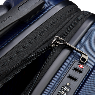 Valise cabine rigide Air France x Delsey Elegance 55 cm bleu marine