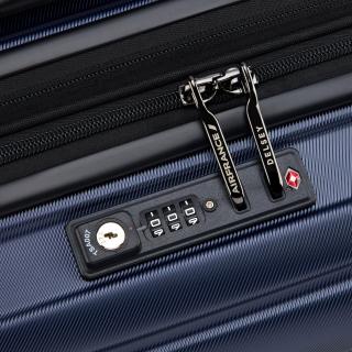 Valise cabine rigide Air France x Delsey Elegance 55 cm bleu marine