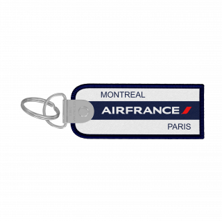 Destination CDG YUL keychain
